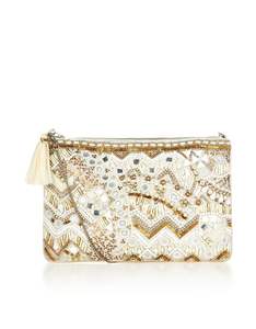 กระเป๋าผ้าเย็บปักลายไม่ซ้ำใครกระเป๋าคลัตช์มือสไตล์โบฮีเมียนกระเป๋าถือดีไซน์แฟนซีซับในขายส่ง - Product Image 2