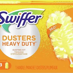 ขายส่ง Swiffer เครื่องกวาดสัตว์เลี้ยง,ผ้ากวาดแห้งสําหรับงานหนักเติมด้วยการป้องกันกลิ่น Febreze, จํานวน 32 ชิ้น