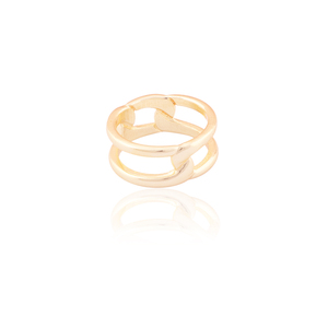 Joyería de moda para mujer, anillo de dedo de aleación de moda chapado en oro, anillo de banda clásico, joyas ZevA, anillo unisex, joyería de precio razonable - Product Image 6