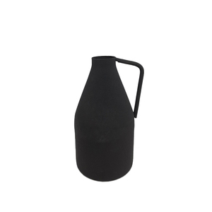 Hot Selling Iron Metal <b>Flower</b> <b>Vase</b> <b>Black</b> Color For Home Hotels Wedding Tabletop Decorative <b>Flower</b> <b>Vase</b> Handmade Bulk - Product Image 1