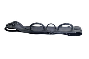 Sangle de cheval en cuir réglable Équipement équestre de qualité supérieure confortable et durable pour l'entraînement d'équitation - Product Image 2