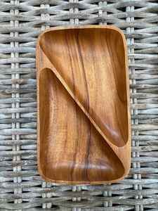 Bandeja de Servir Rectangular de Madera Hecha a Mano Personalizable de Lujo - MA CRAFT INDIA, Duradera para Uso en el Hogar y Restaurantes - Product Image 2