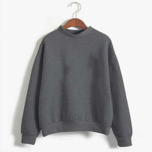 Sweat-shirt femme manches longues pull polaire chaud doux design décontracté confortable et élégant coupe parfaite pour l'automne hiver - Product Image 4