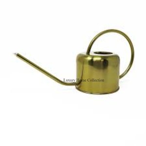Brass Made Garden Ware <b>Plant</b> Watering Cane Gold Color With <b>Wooden</b> Handle Unique Design Designer Fancy Look Water Irrigation - Product Image 4