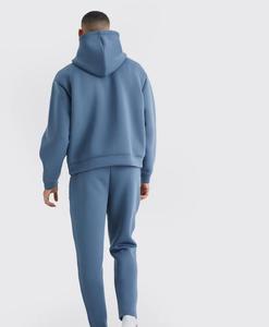 OEM al por mayor tendencia 2025 hombres conjuntos chándal de algodón personalizado Streetwear chándales para hombres - Product Image 5