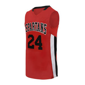 Conjuntos de uniformes de baloncesto de alta calidad, Conjunto de camiseta de baloncesto personalizado de secado rápido para hombres, ropa de baloncesto sublimada cómoda - Product Image 2