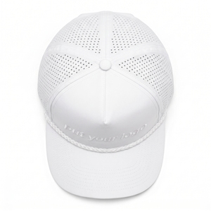 Gorra Snapback Personalizada OEM ODM con Logotipo, Perforada, Transpirable, de 5 Paneles, Color Sólido, con Cuerda, para Deportes al Aire Libre - Product Image 6