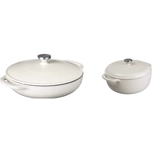 Cacerola Elegante de Acero Inoxidable con Acabado Dorado y Asas de Diseño, Perfecta para Cenas en Casa y Fiestas - Product Image 6