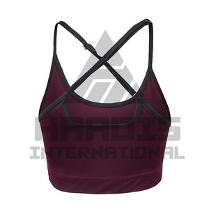Pakistán Fabricación Ropa atlética Mujeres Sujetador deportivo de alto impacto Soporte medio Sujetador deportivo sin costuras - Product Image 3