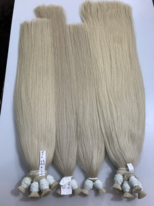 Haute qualité 100% vierge non traitée Remy Extension de cheveux naturel noir vietnamien cheveux humains disponibles en longueurs 15cm 100cm - Product Image 4
