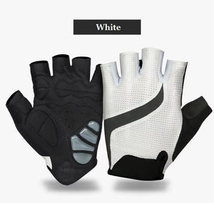 High Quality Half-Finger Leather <b>Gloves</b> for Cycling Gym Workouts Fitness <b>Training</b> <b>Weight</b> Lifting - Product Image 3