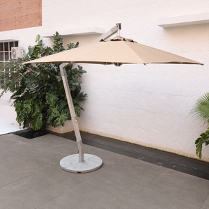 <span class=keywords><strong>Parasol</strong></span> en aluminium pour piscine extérieure, résistant aux UV, avec base en marbre <span class=keywords><strong>de</strong></span> 160 kg, pour hôtel, bord <span class=keywords><strong>de</strong></span> piscine, villa, jardin - Product Image 2