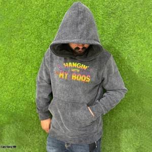 เสื้อฮู้ดแบบสวมหัวผู้ชาย สไตล์สปอร์ตแฟชั่น บริการ OEM ผ้าโพลีเอสเตอร์ พิมพ์ลาย ราคาดีที่สุด ผลิตในปากีสถาน ผ้าฟลีซ สำหรับเด็กผู้ชาย - Product Image 5