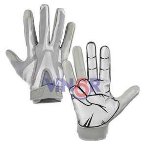 Guantes de Fútbol Americano Profesionales de Alta Calidad Antideslizantes, Duraderos, Diseño de Fábrica - Product Image 1