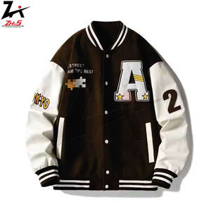 Blousons universitaires personnalisés unisexe de haute qualité pour l'hiver, style streetwear décontracté, vente en gros OEM, personnalisation frontale – Meilleures ventes - Product Image 6