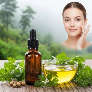 Aceite Esencial de Semilla de Cilantro 100% Puro, Destilado al Vapor, Certificado GMP, Revitalizador de Piel, Precio al por Mayor, Fabricante - Product Image 1