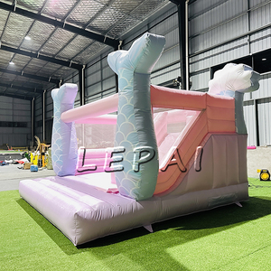 Vente flash Château gonflable sirène pour locations de fêtes Château gonflable <span class=keywords><strong>pas</strong></span> <span class=keywords><strong>cher</strong></span> populaire Hupfburg pour les fêtes d'enfants - Product Image 6