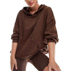 Veste à double fermeture éclair du fabricant personnalisée Boxy Fit Drop Shoulder Striped Flanelle Double Couche Réversible Hoodie pour Femmes Hommes - Product Image 3