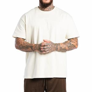 Camiseta Extra Grande de 280 Gsm 100% Algodón, Jersey Liso con Gráfico Personalizado para Hombre, Camiseta Personalizada Pesada para Hombre, Corte Holgado - Product Image 4