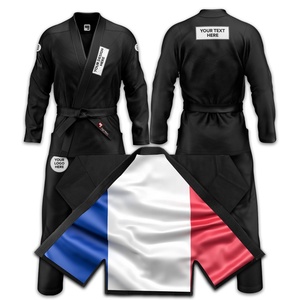 Kimono de Jiu Jitsu Brasileño BJJ Gi, Tejido de Algodón Perla Premium, Corte Relajado, Uniforme de Artes Marciales, Gi Clásico con Parches - Product Image 2
