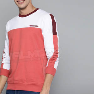 Sudadera de cuello redondo para hombre, ropa de calle personalizada de nuevo estilo, sudadera lisa de diseño único - Product Image 2