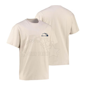 Camiseta de gran tamaño para hombre, ropa de calle de moda mezclada de algodón, camiseta de moda informal holgada de verano para hombre, camiseta de gran tamaño - Product Image 2