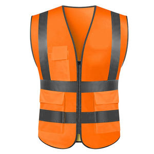LOGO personnalisé nouveau style dernière mode votre propre logo gilet de sécurité - Product Image 3