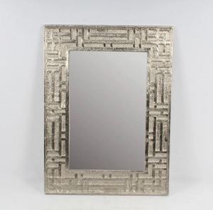 Best Selling <b>Square</b> Shape Aluminum Nickle Plated Silver Mirror Frames for Home and Wall Decoration Mirror Frames - Product Image 1