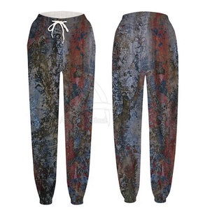 บริการ OEM ขายส่ง กางเกงขายาวผู้หญิงแบบสวมใส่สบายสำหรับฤดูหนาว ออกแบบเองได้ พิมพ์ลายแบบซับลิเมชั่น เป็นมิตรกับสิ่งแวดล้อม แห้งเร็ว สินค้ามาใหม่ รับผลิตแบรนด์ส่วนตัว - Product Image 3