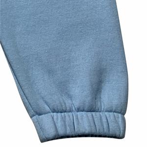 Pantalon de survêtement unisexe de haute qualité 100% coton polaire léger style décontracté soie imprimé logo fermeture à cordon écologique - Product Image 6