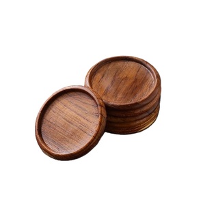 Ensemble de sous-verres en bois de manguier à l'aspect rustique pour tasse à café et Table de bar sous-verres en bois de qualité supérieure pour mariage et fête - Product Image 2