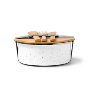 Portapranzo Personalizzato in Ceramica e Bambù con Accessori a Forma di Peperoni - Product Image 5