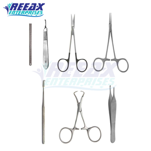 Kit d'instruments de chirurgie plastique pour abdominoplastie REEAX ENTERPRISES, en acier inoxydable, outils chirurgicaux manuels, certifiés CE - Product Image 5