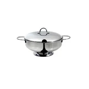 Large Sale Stainless Steel Metal Tureen for Home Hotel Restaurant Serving Usage Available at Customized Size and Shape