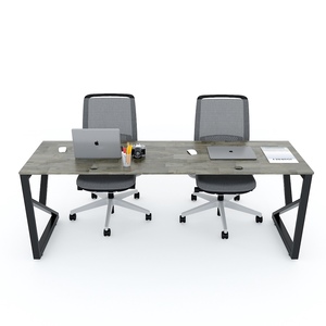 Wooden & Metal <b>Folding</b> PC <b>Desk</b> for Home Office Bedroom & Workshop-200x60cm - Product Image 3
