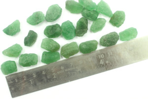 Ensemble fait à la main de 10 pièces de Quartz fraise vert naturel de qualité incroyable guérison Reiki Chakra pierres précieuses en vrac 16-20 MM pierres - Product Image 5