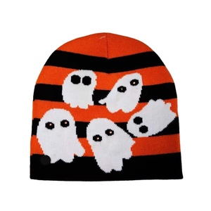 Gorros OEM con logotipo personalizado, gorros tejidos con bordado Jacquard al por mayor, gorro fabricado por Hanger Impex - Product Image 1