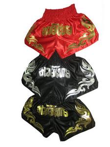 GAF Short de combat thaïlandais respirant à séchage rapide 180g en polyester imprimé par transfert de chaleur avec logo personnalisé pour adultes - Product Image 6