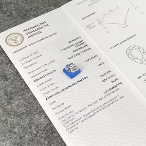 D'VINS JEWELS Meilleures ventes VS1 0.1ct-0.4ct pour diamants certifiés en vrac taille poire, créés en laboratoire, couleur fantaisie claire - Product Image 5