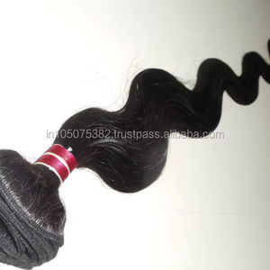 Sin procesar Remy Virgen Brasileño Precios al por mayor # 1B 30 Color Resalte Trama recta humana de paquetes de pelos indios crudos - Product Image 1