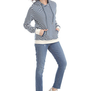 เสื้อฮู้ดแฟชั่นสตรีทรงสลิมฟิตมีฮู้ดสไตล์ลำลองสำหรับฤดูหนาว - Product Image 3