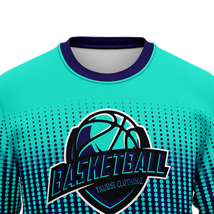 Sweatshirts ras du cou personnalisés pour hommes, couleurs unies, manches longues, techniques de broderie en polaire épaisse pour l'hiver, sweat à sublimation pour hommes - Product Image 2