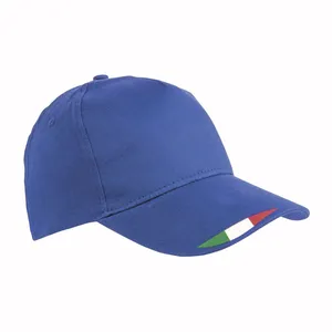 Cappello Promozionale Personalizzato a 5 Pannelli Tricolore - Product Image 1
