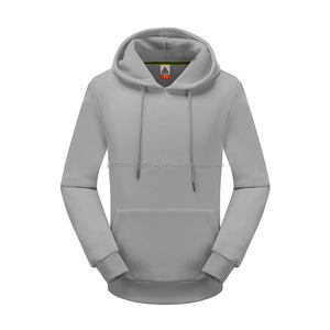   Sweat à capuche personnalisé 2026 en gros, streetwear, pour hommes, imprimé, unisexe, uni, haute qualité, surdimensionné, en molleton épais - Product Image 5