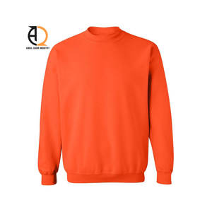 Classic Embroidered <b>Crewneck</b> Sweatshirt Men 100% Cotton Knitted Autumn Winter Pullover - Product Image 2