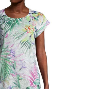 Impresión personalizada por sublimación, camisetas de poliéster 100%, ropa deportiva y de gimnasio, camiseta de secado rápido para mujer - Product Image 3