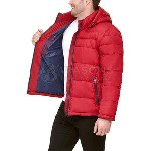 Chaqueta Acolchada Elegante para Hombre, Corte Ajustado, Abrigo Cálido de Invierno, Prenda Exterior Estilosa para Uso Diario, Prenda Exterior Económica - Product Image 5