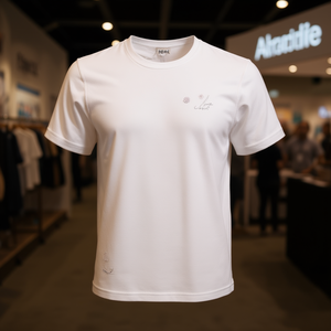 T-shirt personnalisé fabriqué en Italie pour le merchandising, vêtements promotionnels personnalisables - Product Image 3
