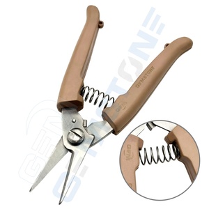 Alicates profesionales de 7 pulgadas de acero inoxidable para cortar extensiones de cabello con queratina de GEMSTONE ENTERPRISES - Product Image 2