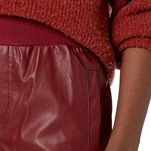 Pantalones de cuero de último diseño, ropa informal a la moda para mujer, pantalones de cuero al mejor precio al por mayor - Product Image 5